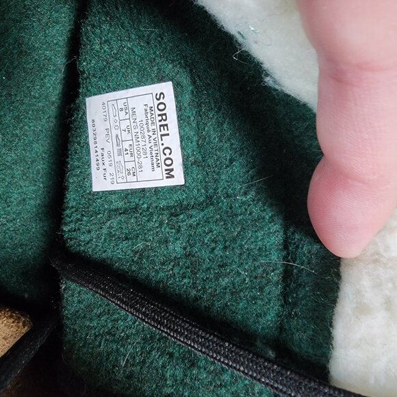 SOREL Men's Caribou Waterproof Boot Sz 8 - Picture 3 of 5